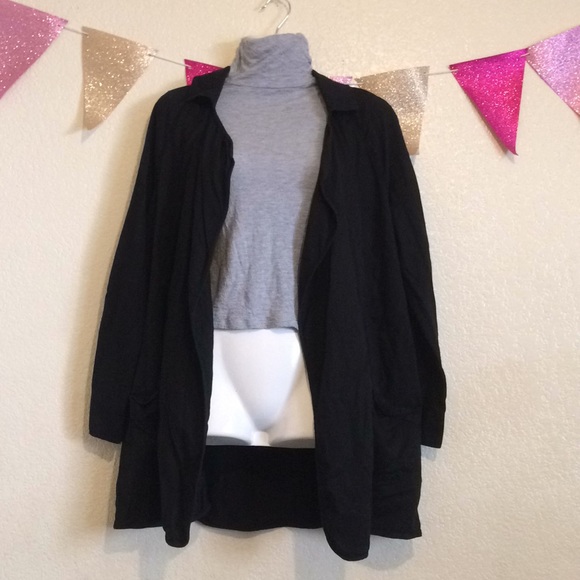 Hollister Jackets & Blazers - {Hollister} Black OverCoat